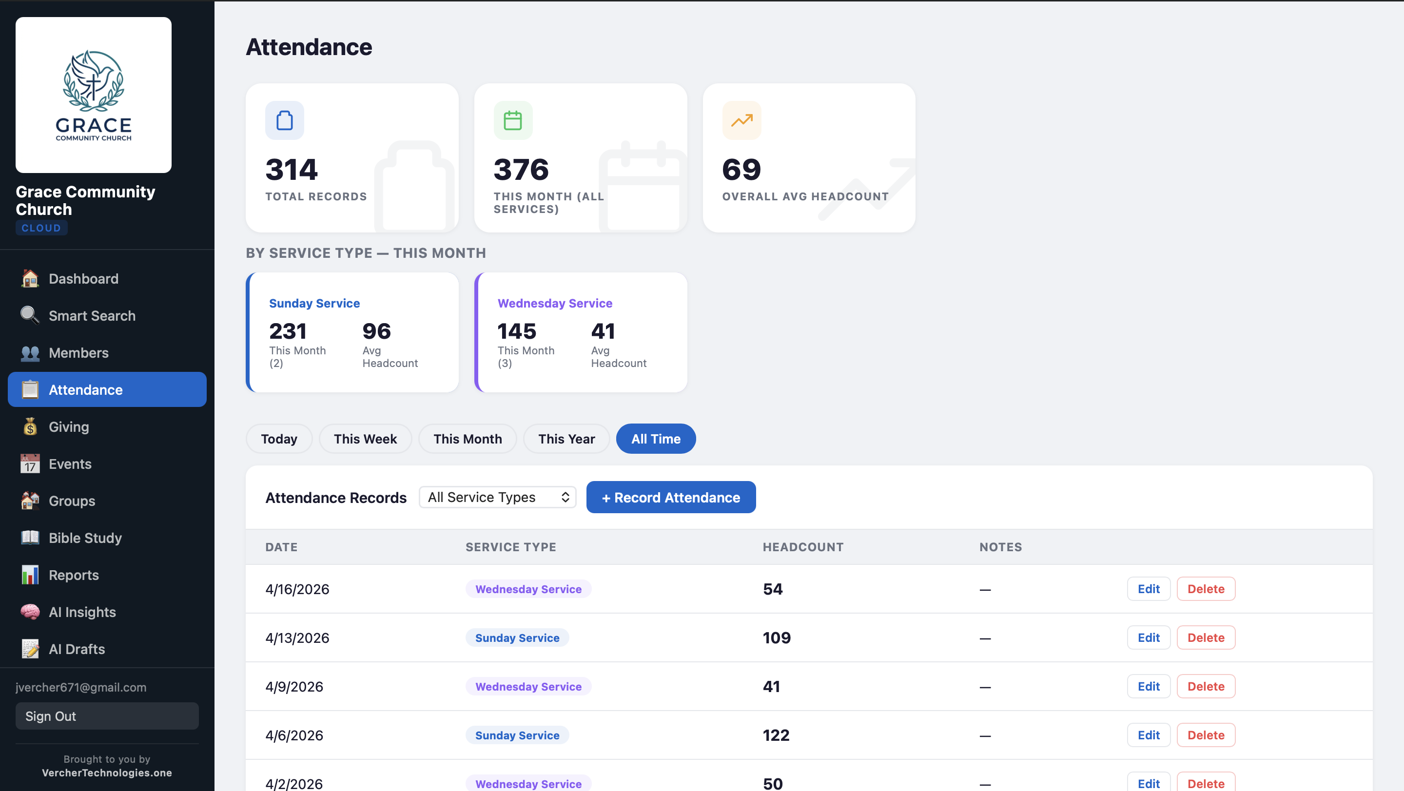 Attendance Tracking